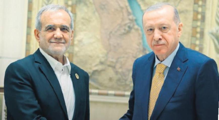 Cumhurbaşkanı Erdoğan, Pezeşkiyan ile görüştü Türkiye ateşkeste yoğun çaba sarf etti