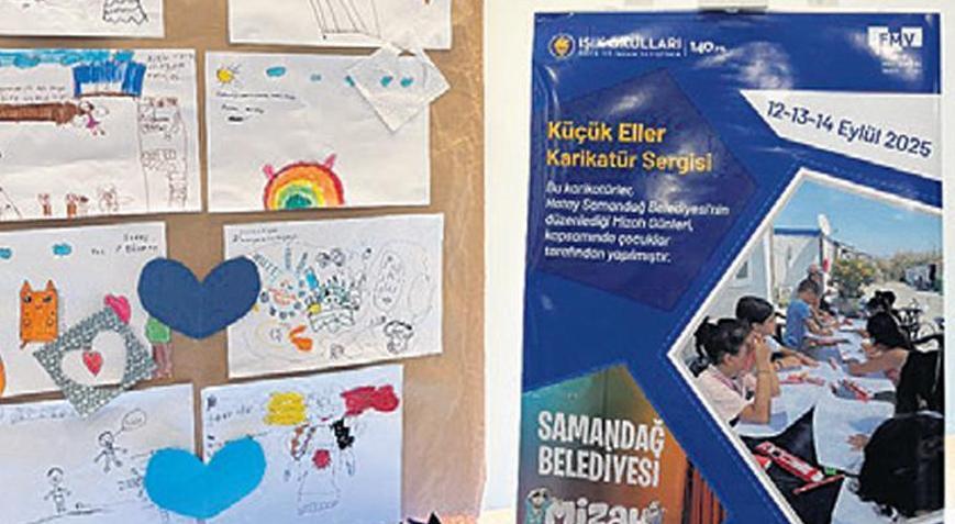 Çocuklar sanatla dayanışıyor