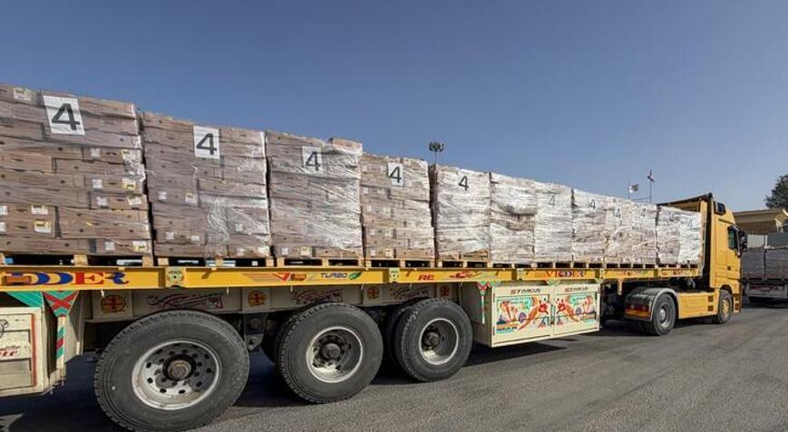 Gazze hükümeti, 602 yardım tırının giriş yaptığına ilişkin açıklamaları yalanladı