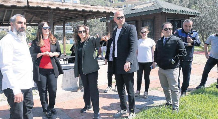 Parklara modern dokunuş yapıldı