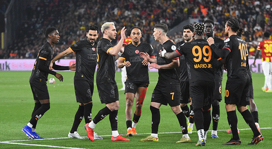 Şampiyonluk yarışında dikkat çeken istatistik Rakamlar Galatasarayı gösteriyor