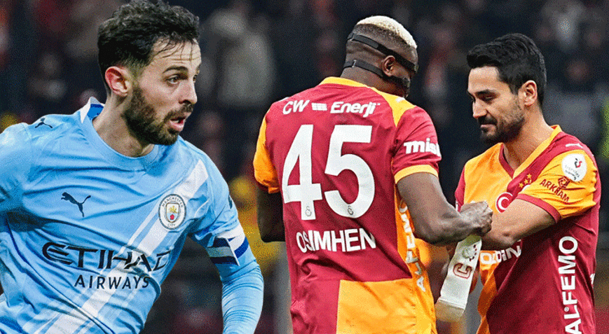 Bernardo Silvanın Galatasaraya maliyeti ortaya çıktı İlkay Gündoğandan transfer telefonu ​​​​​​​