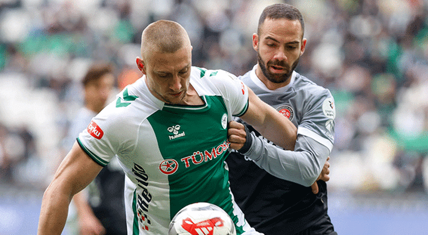 Süper Ligde Konyaspor, Fatih Karagümrükü mağlup etti