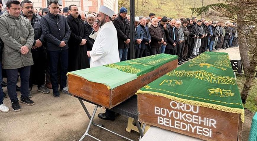 Ordu’da yürek yakan kaza Baba ve öğretmen kızı gözyaşlarıyla toprağa verildi