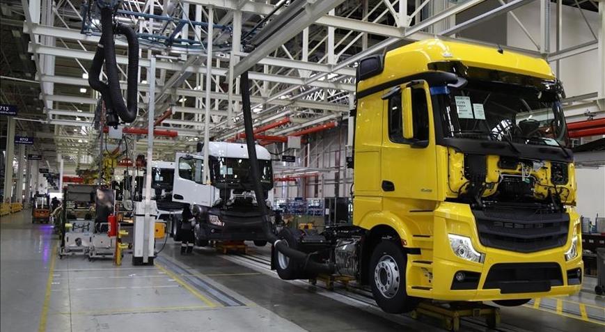 Türkiyenin kamyon ihracatı 1,5 milyar doları aştı