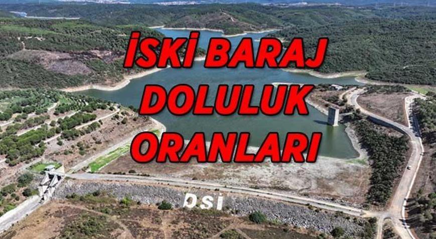 İSKİ 14 NİSAN BARAJ DOLULUK ORANLARI İstanbul baraj doluluk oranlarında son durum ne Hafta sonu yeni yağışlı hava dalgası geliyor