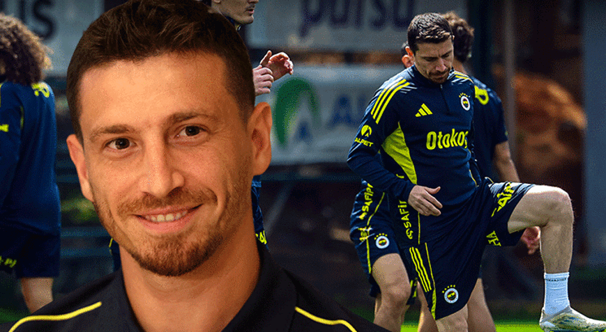 Fenerbahçede Mert Hakan Yandaş idmana çıktı