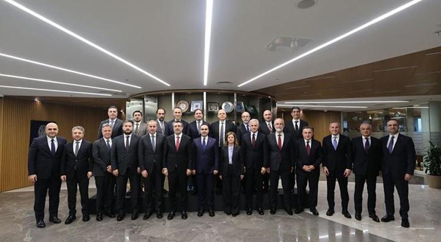 Bakan Kacır, TBB Yönetim Kurulu Toplantısına katıldı