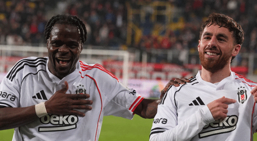 Beşiktaşta yeni yıla Orkun Kökçü damga vurdu