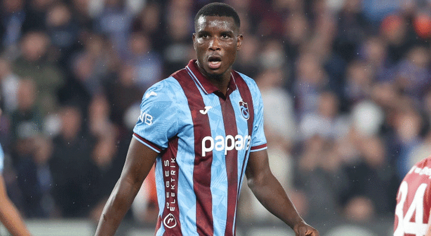 Trabzonsporda Paul Onuachu’nun durumu belli oldu