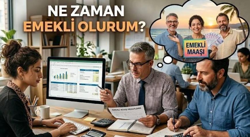 NE ZAMAN EMEKLİ OLURUM❓ Emeklilik hesaplama robotu: Emeklilik yaşı ve maaşı hesaplama nasıl yapılır
