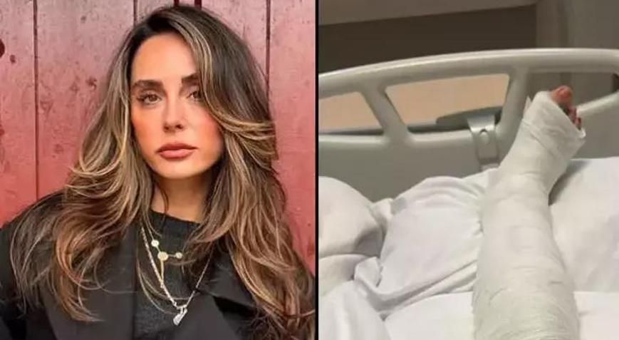Bacağı iki yerden kırılmıştı Yasemin Yürük: Acıdan nefesim kesiliyor