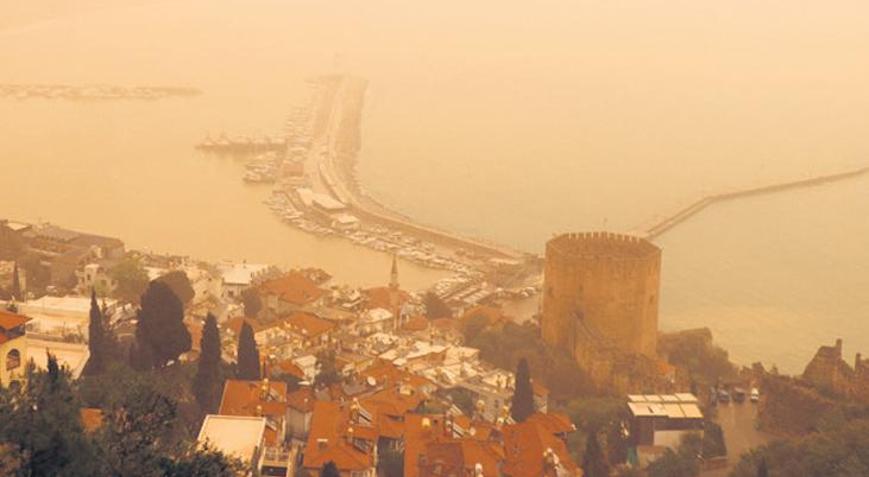 İstanbul’da çöl tozu