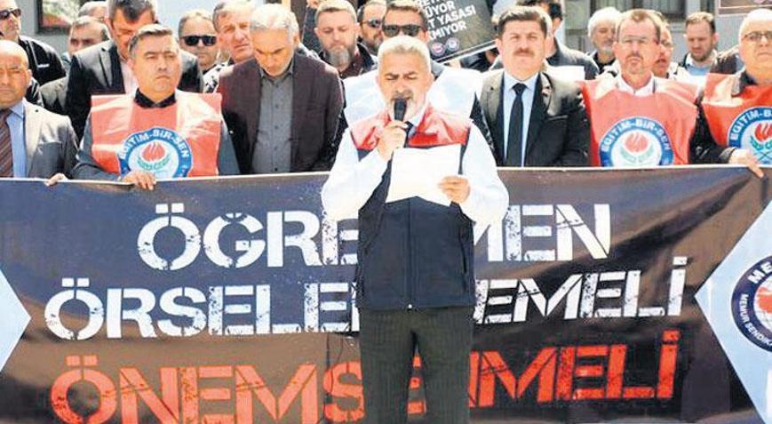 Öğretmenler iş bıraktı