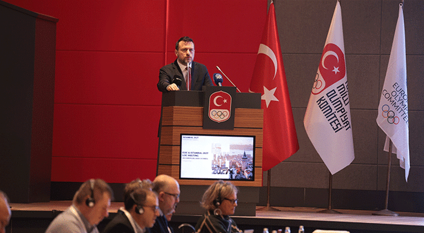 2027 Avrupa Oyunları Organizasyon komitesi toplantısı İstanbulda yapıldı