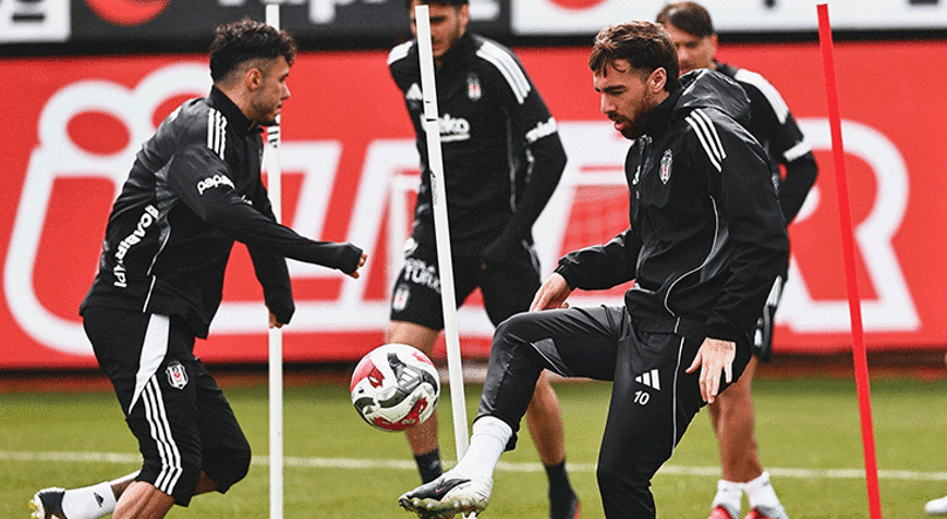 Beşiktaş, Samsunspor maçı hazırlıklarına devam etti