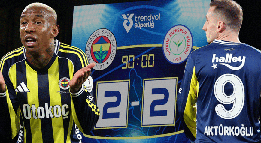 Fenerbahçede Nisan ayı kabusu Üst üste 4. sezon fırsat tepti