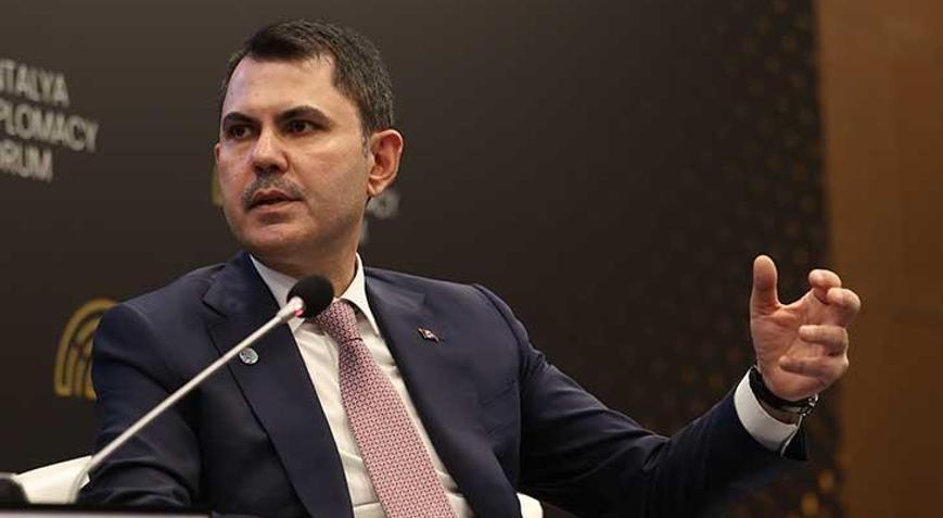 Bakan Kurum: Kimseyi unutmayan bir COP başkanlığı süreci yürütmek istiyoruz