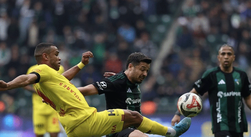 Kocaelispor 1 puanı uzatmalarda aldı