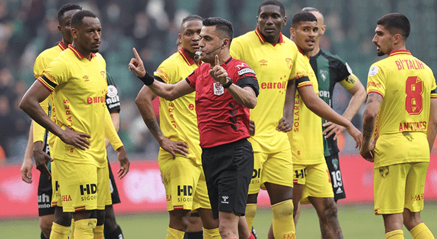 Göztepeden penaltı tepkisi İnfial ve şaşkınlık yaratmıştır