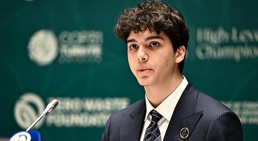 Cumhurbaşkanı Erdoğan’ın torunundan COP31 konuşması: Sıfır Atık gençlik hareketine dönüşüyor