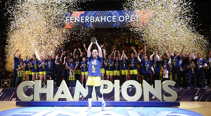 Kadınlar EuroLeaguede Galatasarayı yenen Fenerbahçe şampiyon Kadınlar EuroLeaguede Galatasarayı yenen Fenerbahçe şampiyon