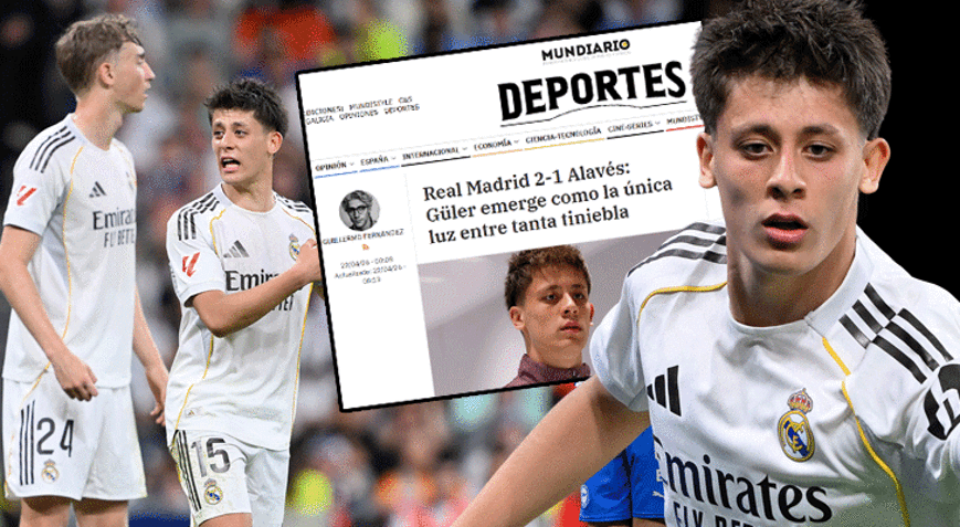 Real Madridde Arda Güler, İspanyaya damga vuruyor Karanlık ortamda tek umut ışığı