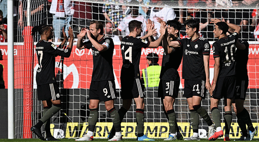 Bayern Münihten dev geri dönüş 3-0dan kazanmayı başardılar