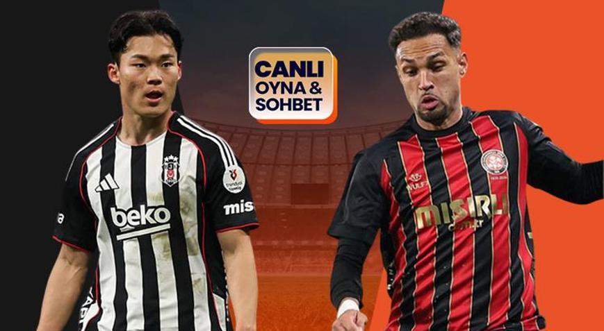 Beşiktaş, Fatih Karagümrükü ağırlıyor Maçın heyecanı canlı sohbet ile Mislide