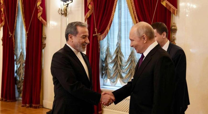 Rusya Devlet Başkanı Putin ile İran Dışişleri Bakanı Arakçi bir araya geldi Rusya barışı sağlamak için her şeyi yapacak