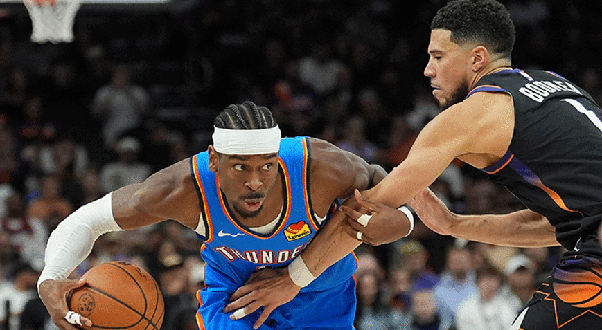 NBAde son şampiyon Oklahoma City Thunder, Phoenix Sunsa şans tanımadı