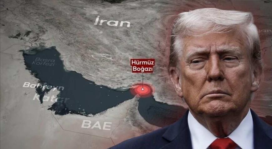Trumptan İran açıklaması Hürmüzü bir an önce açmamızı istiyorlar