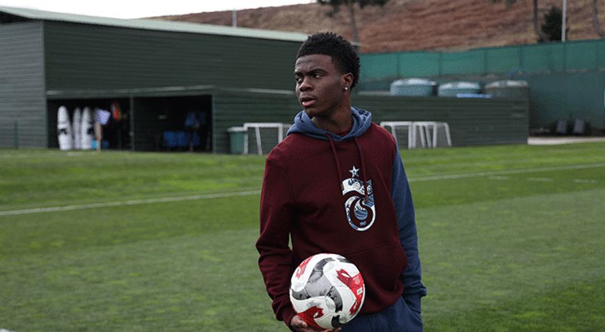 Trabzonspor’un yıldızı Christ Oulainin Şampiyonlar Ligi ve Dünya Kupası hayali