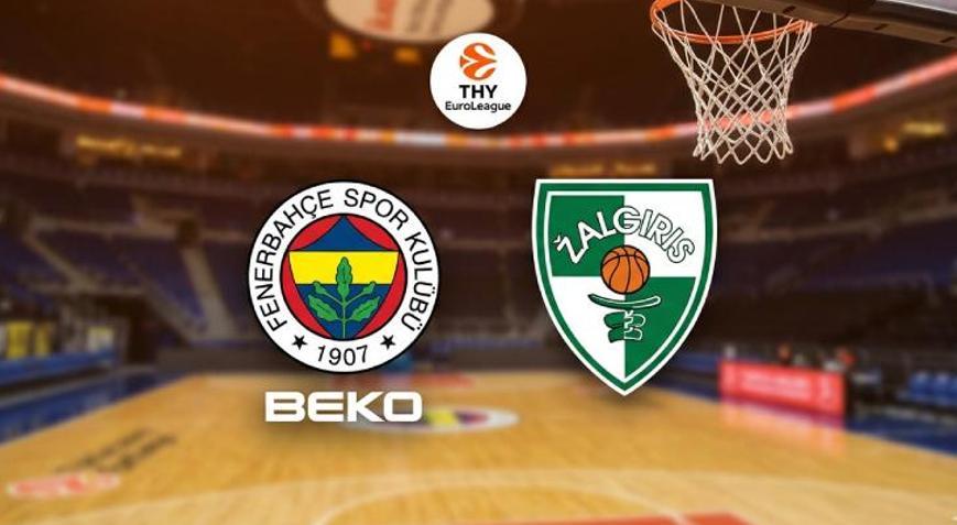 Fenerbahçe Beko - Zalgiris basketbol ikinci maçı kaç kaç bitti