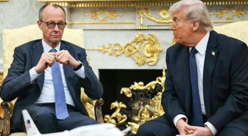 Trump-Merz gerginliğinde yeni açıklama Ülkesine daha çok zaman ayırmalı