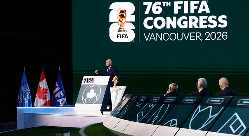 İbrahim Hacıosmanoğlu, 76. FIFA Olağan Kongresine katıldı
