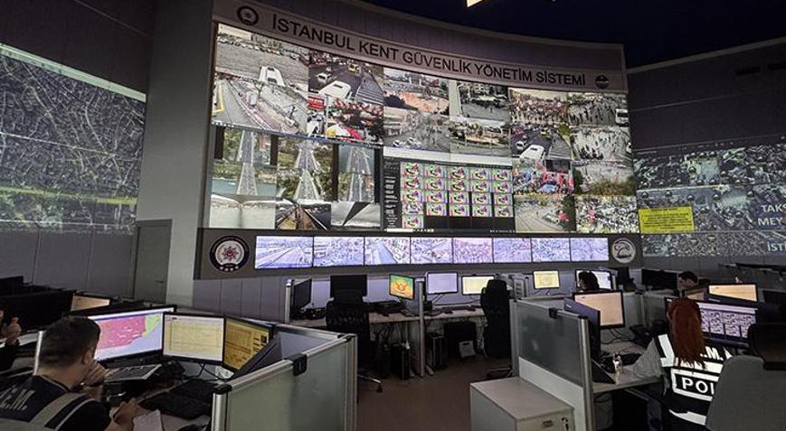 İstanbul, 1 Mayıs Emek ve Dayanışma Gününde 35 bin kamerayla izlendi