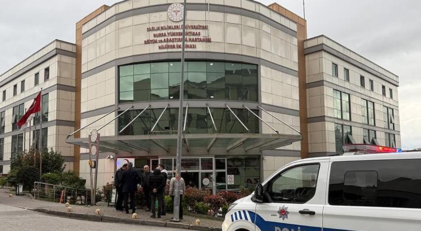 Bursa Yüksek İhtisas Hastanesindeki yangın kontrol altına alındı