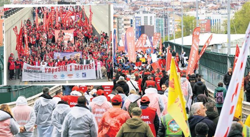 1 Mayıs coşkuyla kutlandı