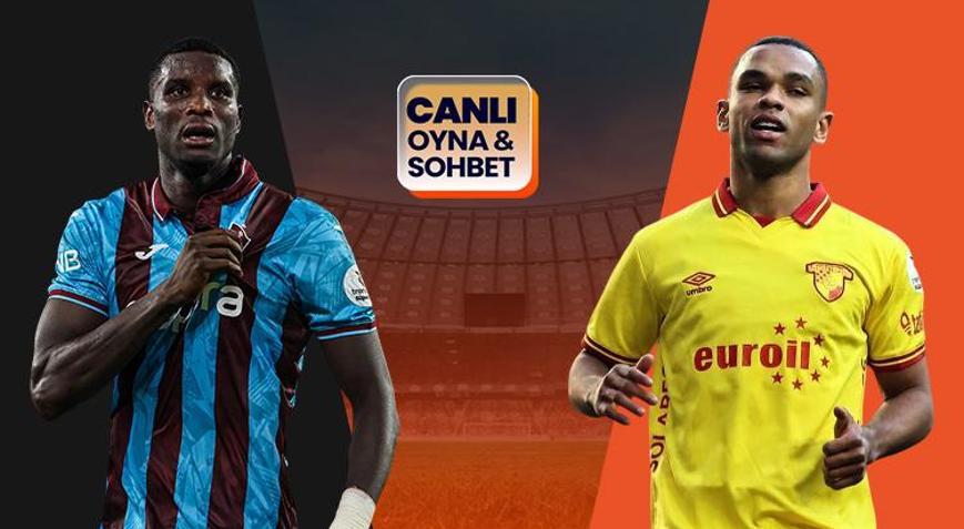 Trabzonspor ile Göztepe karşı karşıya geliyor Maçın heyecanı Mislide