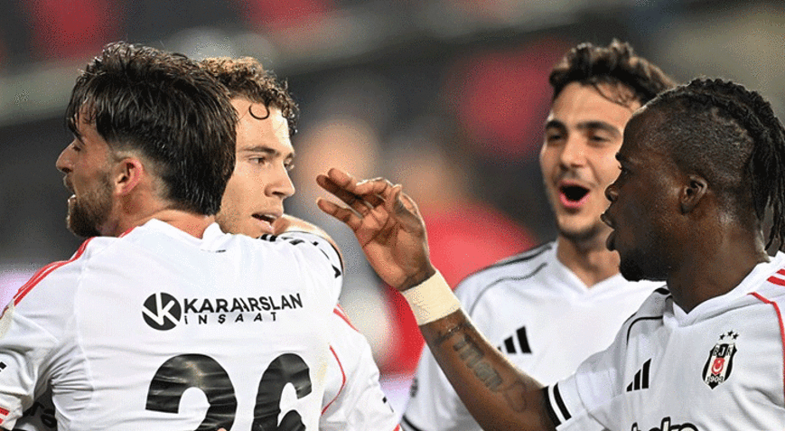 Beşiktaşta yedekler göz doldurdu Fırsatı kaçırmadılar