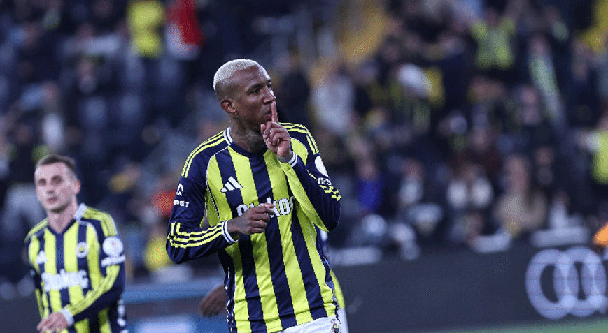 Fenerbahçede Talisca geceye hat-trick ile damga vurdu