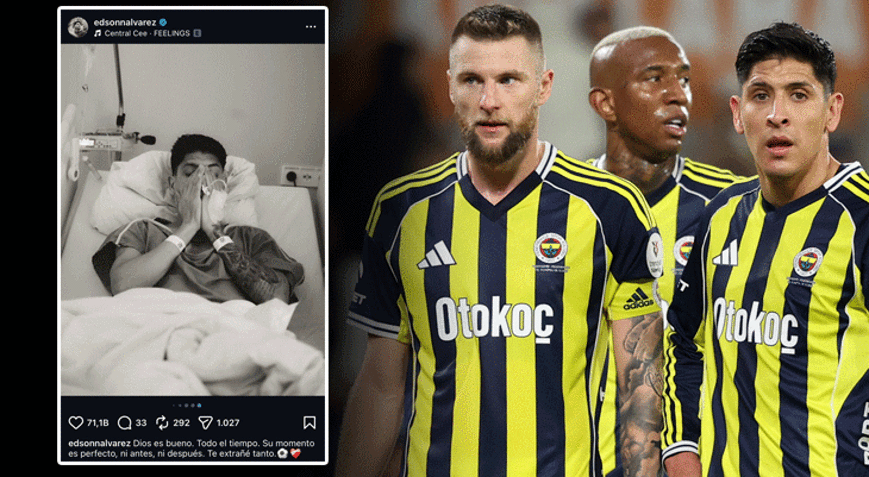 Fenerbahçede taraftarın tepki gösterdiği Edson Alvarezden paylaşım