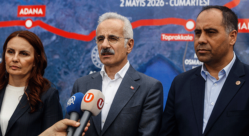 Bakan Uraloğlu: 6,5 saat olan seyahat süresi 2 saat 15 dakikaya düşecek