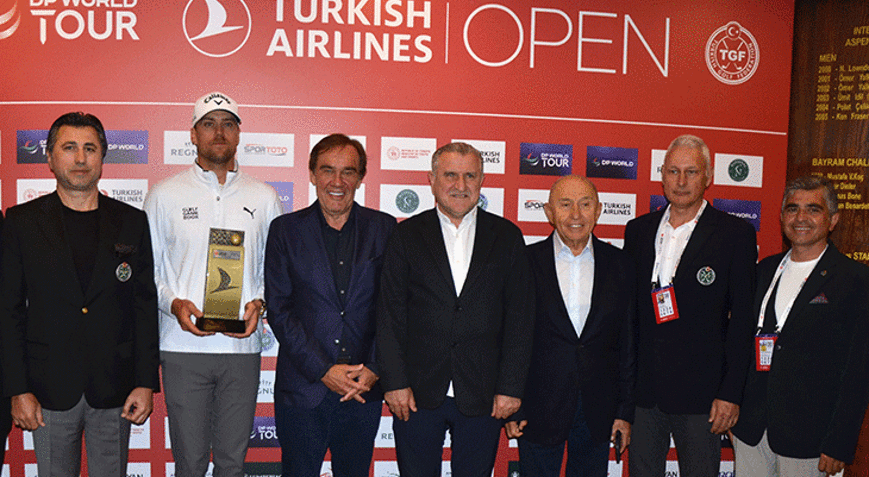 Turkish Airlines Open 2026 Golf Turnuvasında şampiyon İsveçli Lindberg