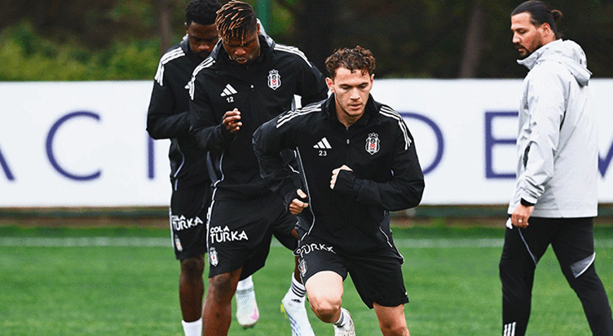Beşiktaş, Konyaspor maçı hazırlıklarına devam etti