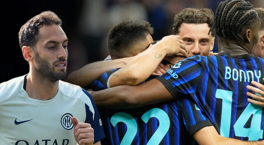 Hakan Çalhanoğlunun takımı Inter Seri Ada şampiyonluğunu ilan etti