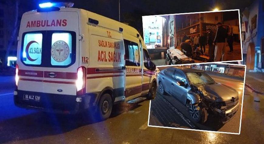 Bursada alkollü sürücü dehşeti Önce çarptı, sonra kaçtı: 1 ölü