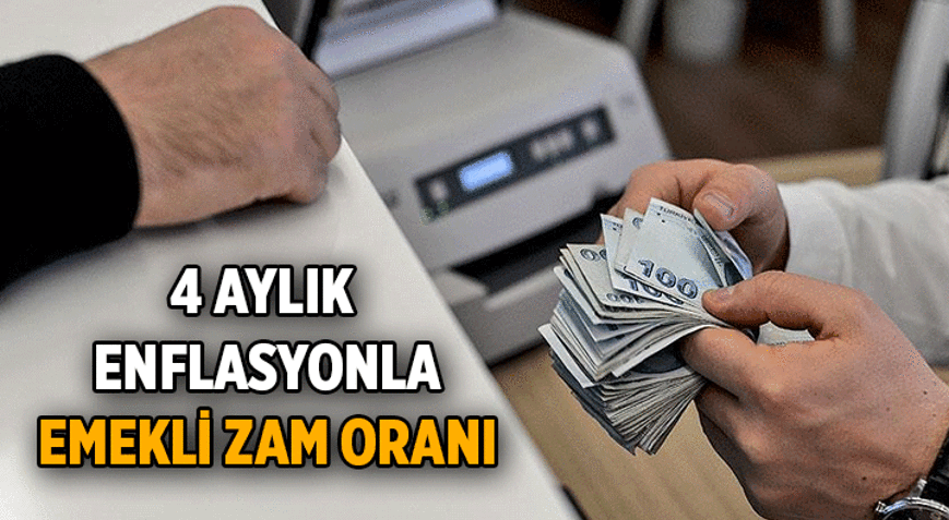 Açıklanan enflasyonlar verilerine göre emekli zammı tablosu: 2026 Temmuz Emekli zammı ne kadar olacak 4 Aylık enflasyonla emekli maaşı zam oranı yüzde kaç