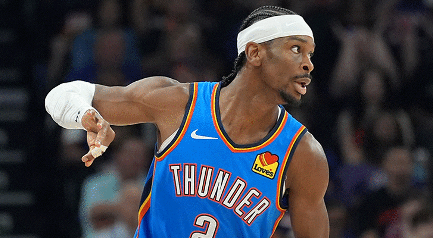NBAde Oklahoma City Thunder, Lakersı devirdi Seride 1-0 öne geçti